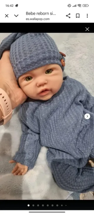 Bebé Reborn Silicona Blanda