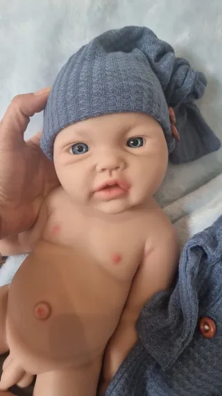 Bebé Reborn Silicona Blanda