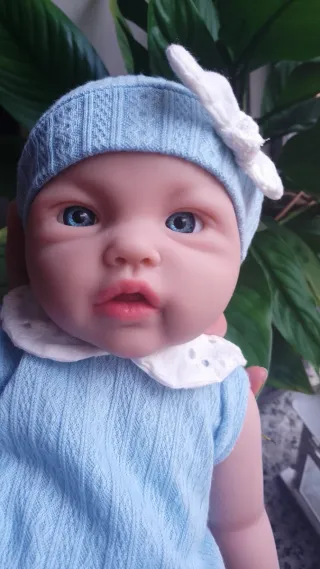 Bebé Reborn Silicona Blanda