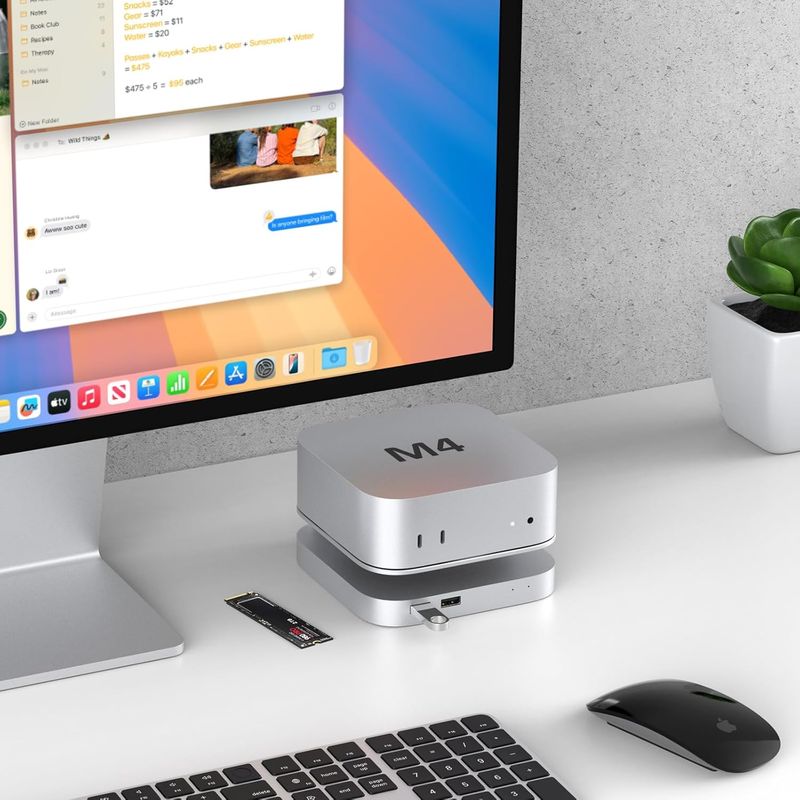 Hub USB 4 para Mac Mini M4 NUEVO afbeelding 2