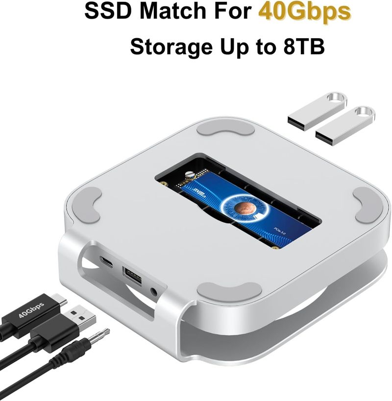 Hub USB 4 para Mac Mini M4 NUEVO afbeelding 4