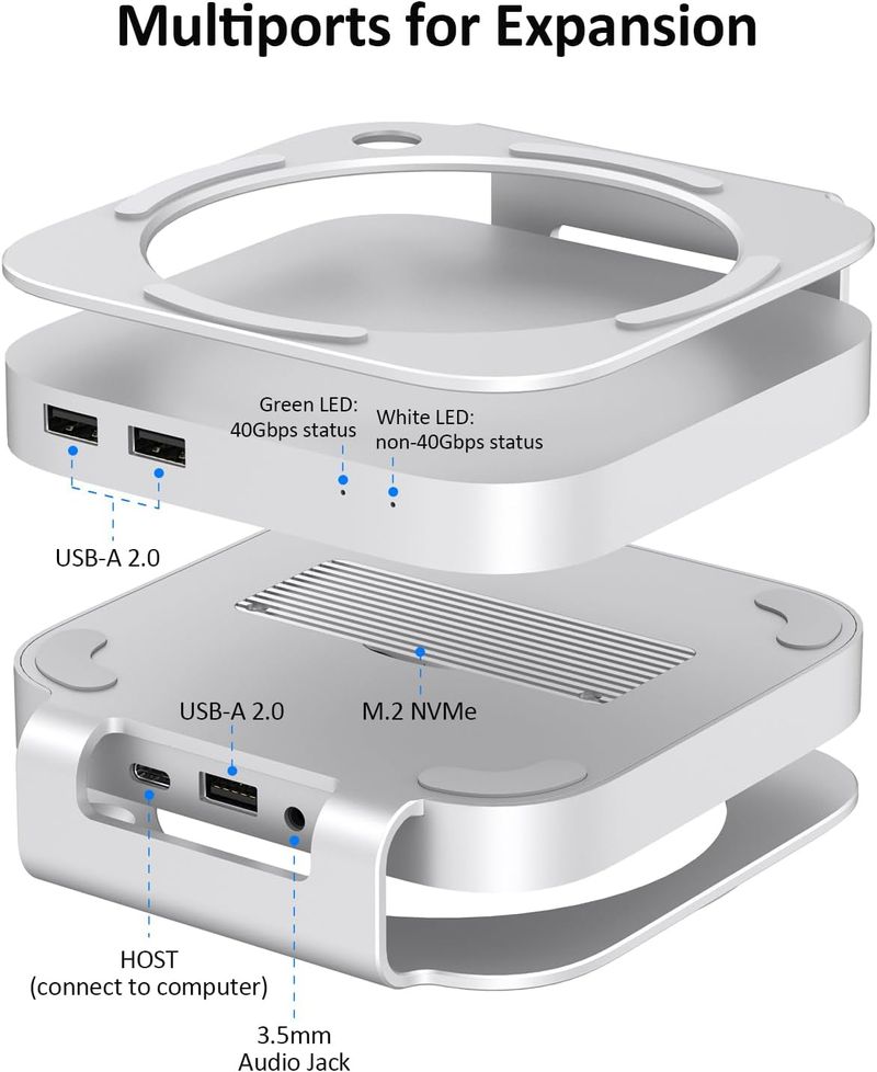 Hub USB 4 para Mac Mini M4 NUEVO afbeelding 7