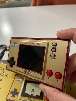 Nintendo Game & Watch The Legend of Zelda y Mario