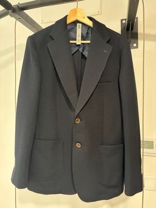 Americana Hombre Talla M Negra