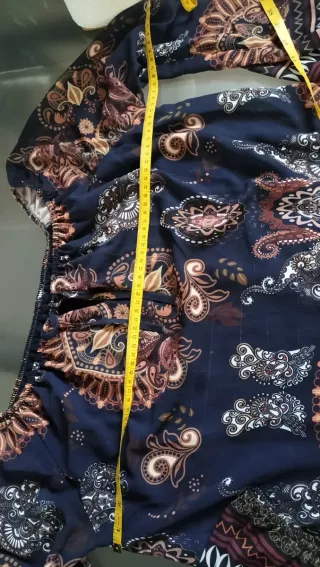 Blusa estampada mujer forro interior