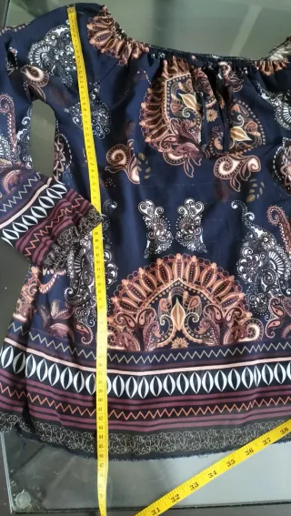 Blusa estampada mujer forro interior