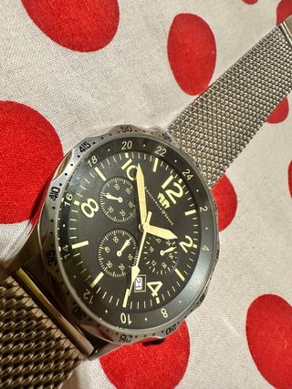 Reloj Rhodenwald & Söhne Negro/Plata