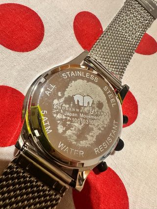 Reloj Rhodenwald & Söhne Negro/Plata