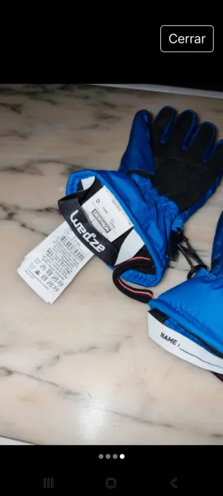 Guantes niño Quechua 24-36 meses