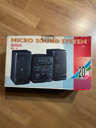 Cadena SOGO SS-3 Vintage 20W Cassette