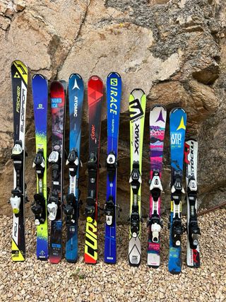 Esquís infantiles Salomon, Atomic, Fischer