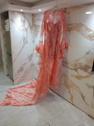 Vestido de Novia Coral Encaje