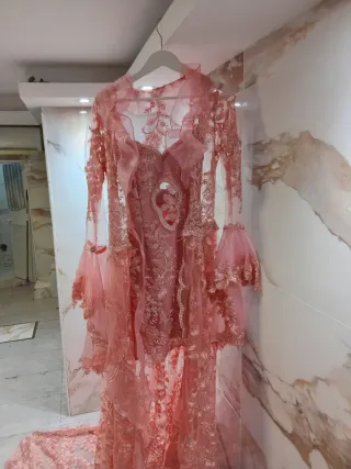 Vestido de Novia Coral Encaje