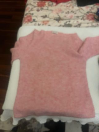 Jersey rosa cuello barco
