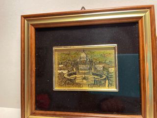 Lotto 2 quadri Littagrafie Vaticano, Loreto