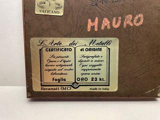 Lotto 2 quadri Littagrafie Vaticano, Loreto