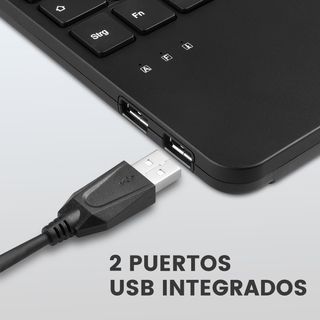 Mini teclado USB con trackball y Ñ NUEVO