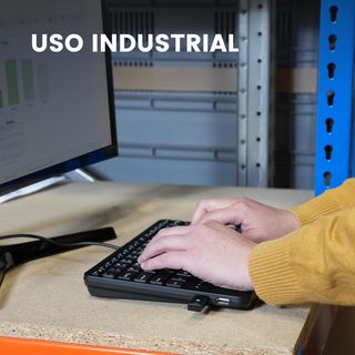 Mini teclado USB con trackball y Ñ NUEVO