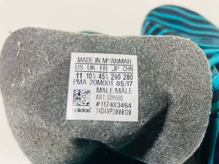 Botas de fútbol Adidas Talla 44 Azul/Turquesa