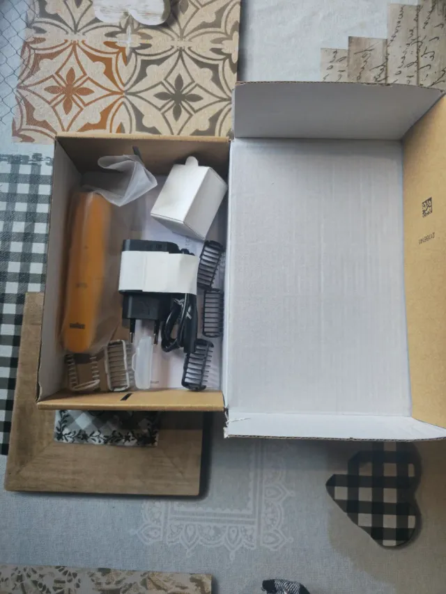 Afeitadora Braun Naranja