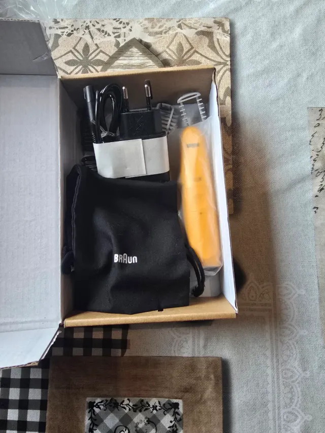 Afeitadora Braun Naranja