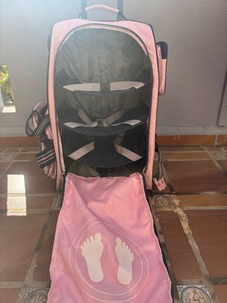 Maleta infantil rosa lunares Imaginarium