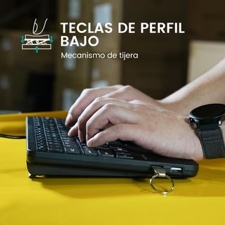 Mini teclado USB con touchpad y Ñ NUEVO