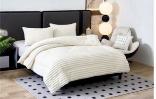 2 Edredones Borrego Blancos