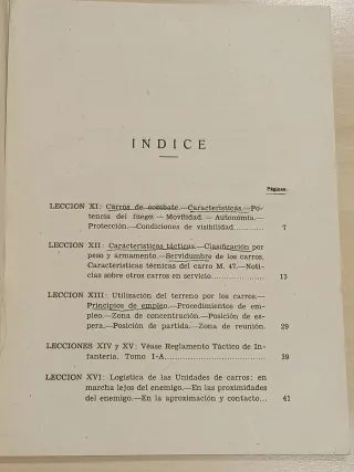 Manuale dell'Accademia di Fanteria sui Carri Armati del 1957
