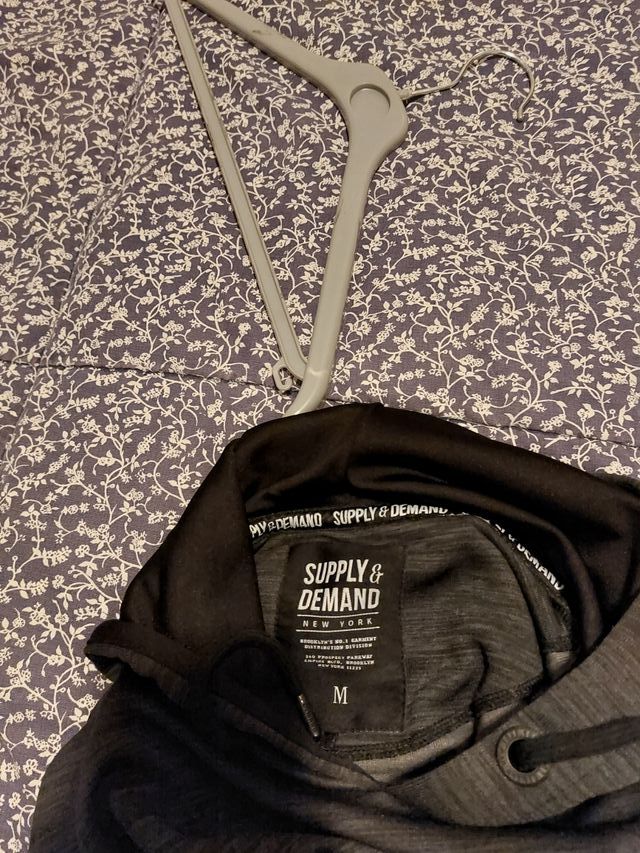 Sudadera capucha vestir Supply Demand talla M