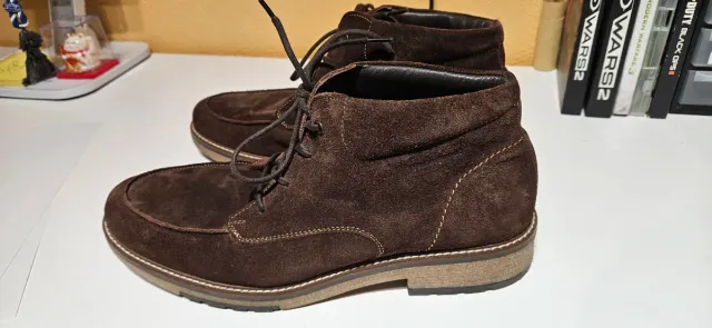 Botines de ante para caballero