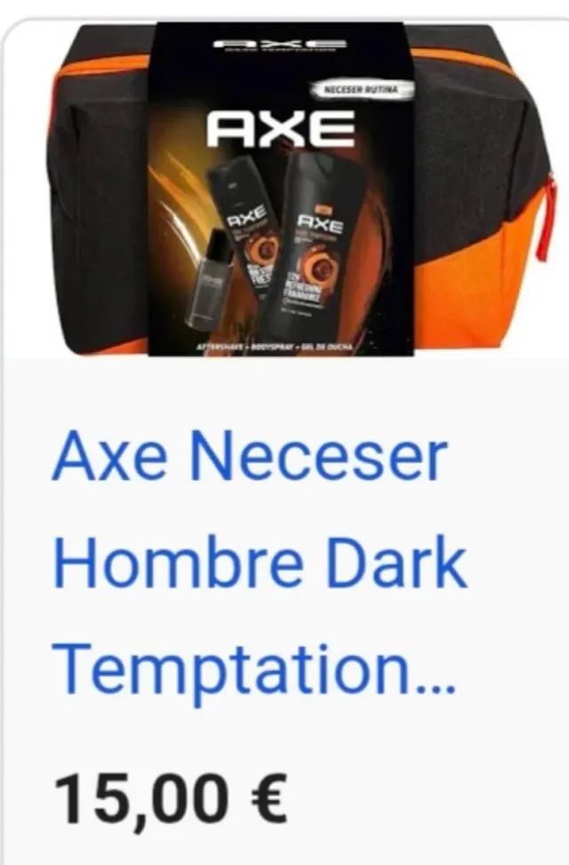 Neceser Axe Hombre Dark Temptation