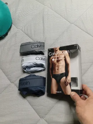 Calzoncillos Calvin Klein Microfiber Stretch S 3u