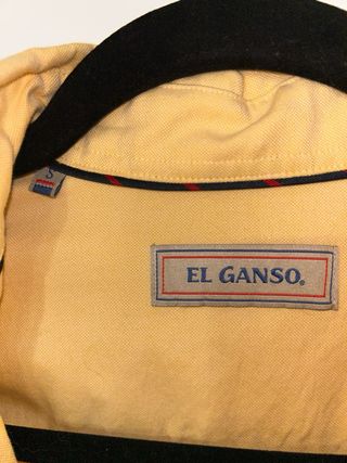 Camisa amarilla El Ganso