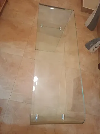 Vitrina de cristal moderna