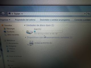 Portátil Acer Negro