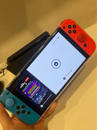 Nintendo Switch OLED + Hogwarts Legacy + Funda