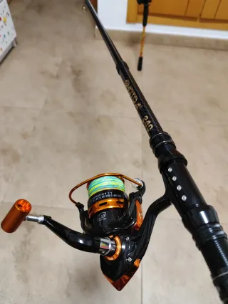 Telescopica carbono 240cm más 5000