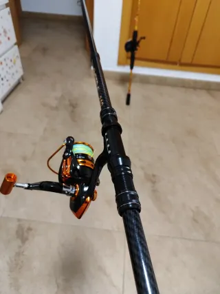 Telescopica carbono 240cm más 5000