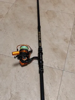 Telescopica carbono 240cm más 5000