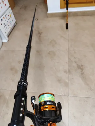 Telescopica carbono 240cm más 5000