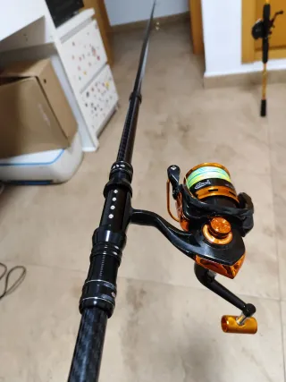 Telescopica carbono 240cm más 5000