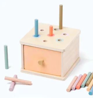 Gioco Montessori in legno per bambini