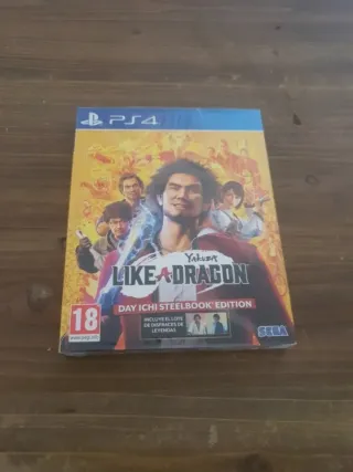 Yakuza: Like a Dragon PS4 Steelbook