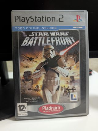 Star Wars Battlefront PS2 Platinum