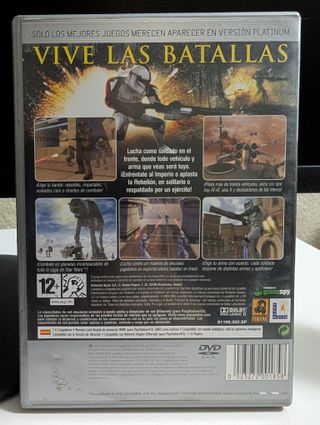 Star Wars Battlefront PS2 Platinum