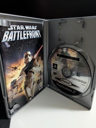 Star Wars Battlefront PS2 Platinum