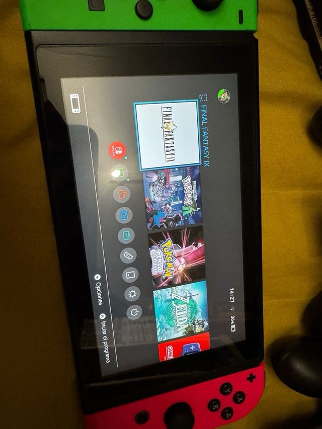 Nintendo switch, edición Pikachu