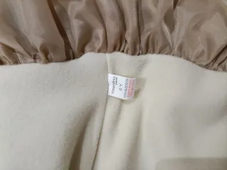 Abrigo Valentina niña beige