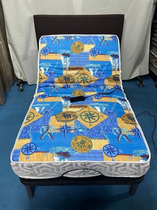 Struttura Letto con Struttura Articolata + Materasso in Lattice 105x190